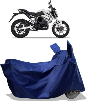 Amexride Two Wheeler Cover for Revolt(RV 400, Blue)