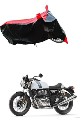 VESMEI Two Wheeler Cover for Royal Enfield(Twin, Red)