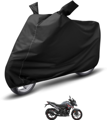 Auto Hub Waterproof Two Wheeler Cover for Honda(X-Blade, Black)