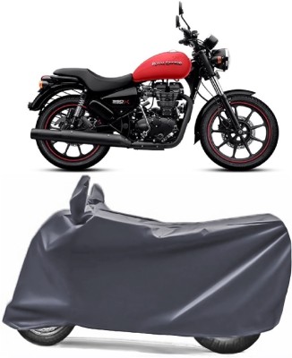 V VINTON Two Wheeler Cover for Royal Enfield(Thunderbird 350, Grey)