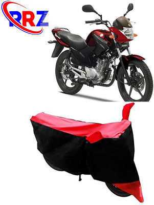 AutoGalaxy Waterproof Two Wheeler Cover for Yamaha(YBR 125, Black, Red)
