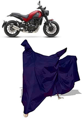 Amexride Two Wheeler Cover for Benelli(Leoncino, Blue)