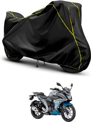 GOSHIV-car and bike accessories Waterproof Two Wheeler Cover for Yamaha(Fazer-250, Black, Black)