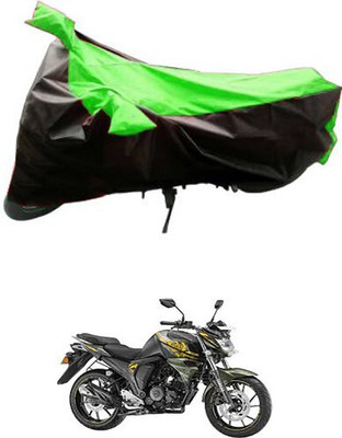 APNEK Waterproof Two Wheeler Cover for Yamaha(FZ-S, Green, Black)
