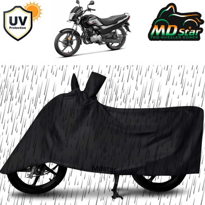 SK AUTO Waterproof Two Wheeler Cover for Hero(Electric Cruz BS6, Black)