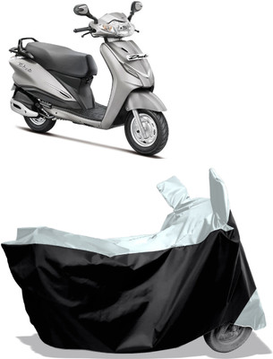 Amexride Two Wheeler Cover for Hero(Duet VX 110CC, Multicolor)