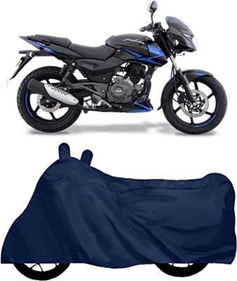 ROYAL AUTO MART Waterproof Two Wheeler Cover for Bajaj(Pulsar 150, Blue)