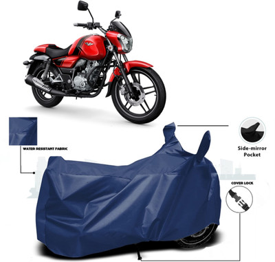 WMIZEXA Waterproof Two Wheeler Cover for Bajaj(V15, Blue)
