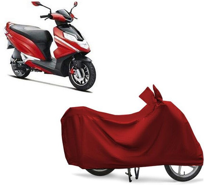 KEDIT Two Wheeler Cover for Hero(Dare, Maroon)