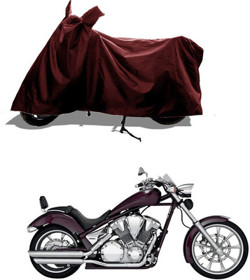 GROFATIK Two Wheeler Cover for Honda(VT 1300CX, Maroon)