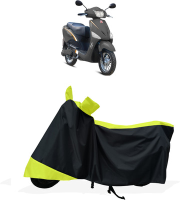Tricway Two Wheeler Cover for Hero Electric(Electric Optima HS500 ER, Yellow)