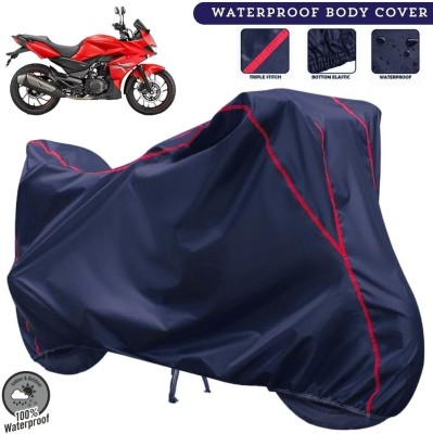 MADAFIYA Two Wheeler Cover for Hero(Xtreme 200R, Blue, Red)