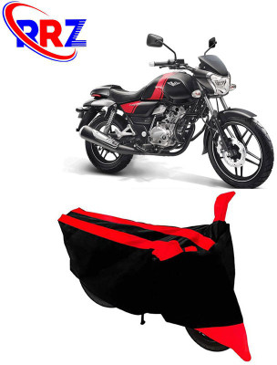 RRZ Waterproof Two Wheeler Cover for Bajaj(V 150, Black, Red)