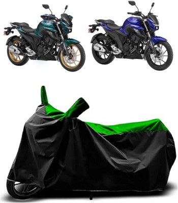 VESMEI Two Wheeler Cover for Yamaha(FZ-25 BS6, Green)