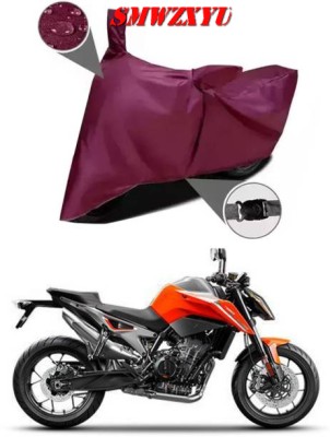 smwzxyu Waterproof Two Wheeler Cover for KTM(790 Duke, Maroon)