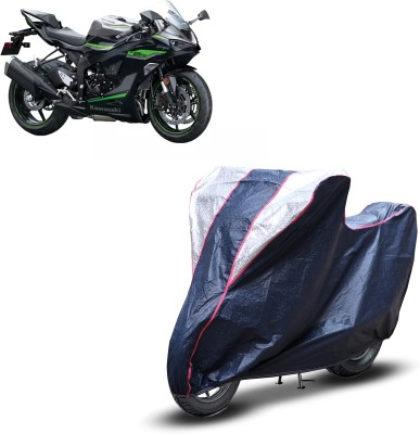 GGK RANTAL Waterproof Two Wheeler Cover for Kawasaki(Ninja ZX-6R, Multicolor)