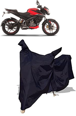Amexride Two Wheeler Cover for Bajaj(Pulsar NS 160, Black)