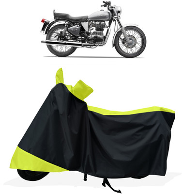 Tricway Two Wheeler Cover for Royal Enfield(Electra 5S, Yellow)