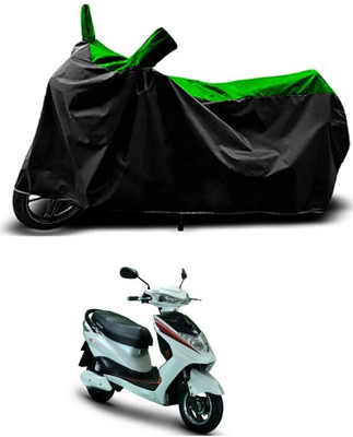 VESMEI Two Wheeler Cover for Okinawa(R30 electric scooter, Green)