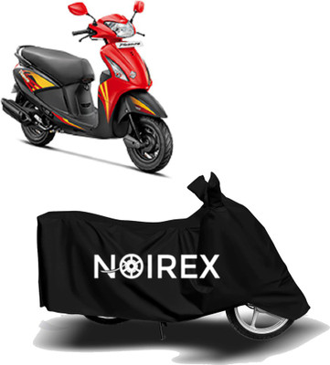 NOIREX Two Wheeler Cover for Hero(Pleasure, Black)