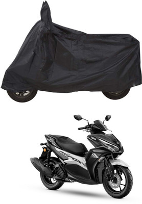 CODOKI Waterproof Two Wheeler Cover for Yamaha(Aerox 155 Maxi BS6, Black)