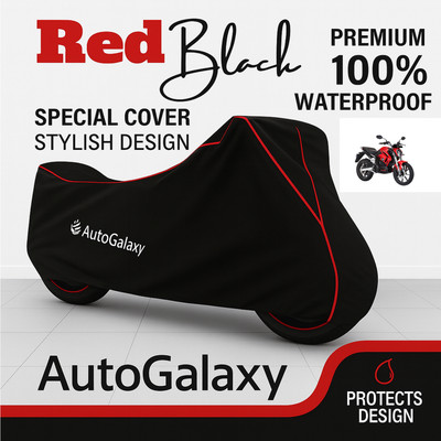 AutoGalaxy Waterproof Two Wheeler Cover for Revolt(RV 400, Black)