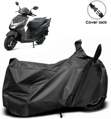MMSSTAR Waterproof Two Wheeler Cover for Honda(Dio, Black)