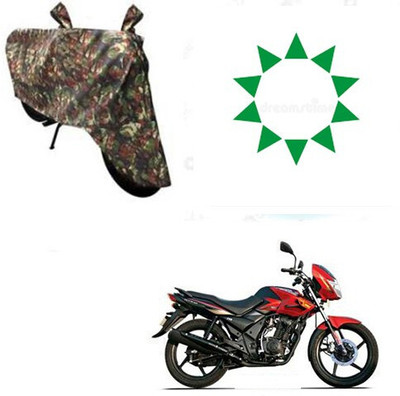 DeepShakshi AUTOMOTIVE Waterproof Two Wheeler Cover for TVS(Flame DS 125, Multicolor)