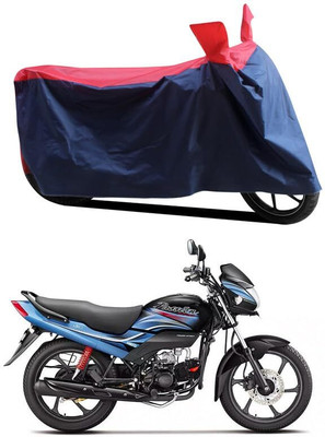 KEDIT Two Wheeler Cover for Hero(Passion Pro, Red, Blue)