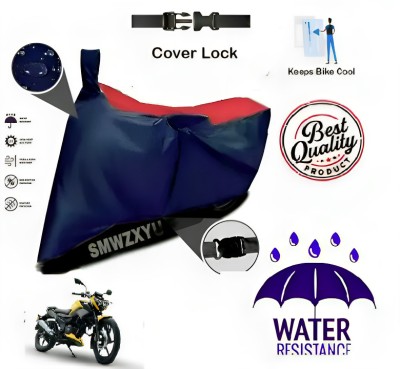 smwzxyu Waterproof Two Wheeler Cover for TVS(RC 125, Blue, Red)