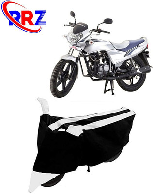 RRZ Waterproof Two Wheeler Cover for LML(Freedom DX, Black, White)