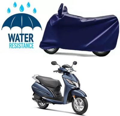 Mdstar Waterproof Two Wheeler Cover for Honda(Activa 125, Blue)