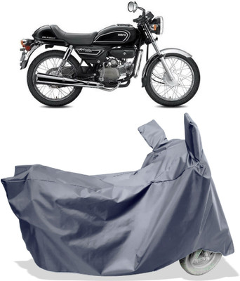 Amexride Two Wheeler Cover for Hero(Splendor Pro Classic, Grey)