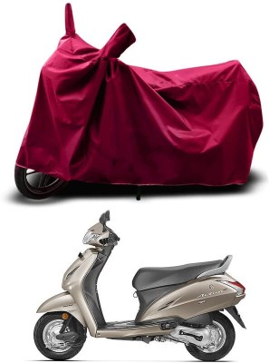 KEDIT Two Wheeler Cover for Honda(Activa i, Maroon)