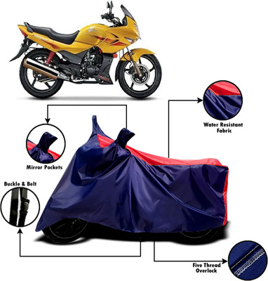 XOCAVO Two Wheeler Cover for Hero(Karizma, Red, Blue)