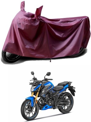 THE REAL ARV Waterproof Two Wheeler Cover for Honda(Hornet 2.0, Maroon)