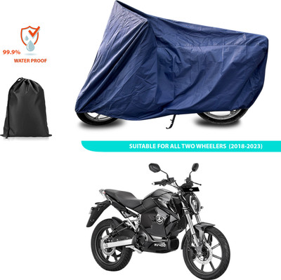 PAGORA Waterproof Two Wheeler Cover for Revolt(RV 300, Blue)