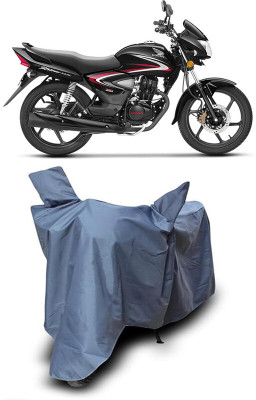 ZAQE Waterproof Two Wheeler Cover for Honda(CB Shine SP, Grey)