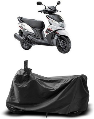 AASHTIK MART Two Wheeler Cover for Yamaha(Ray Z BS6, Black)