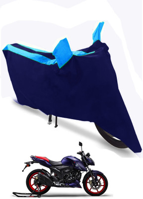 RONISH Waterproof Two Wheeler Cover for TVS(Apache RTR 160 4V, Blue)