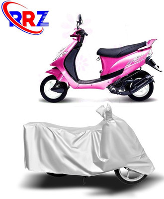 RRZ Waterproof Two Wheeler Cover for Mahindra(Kine, White)