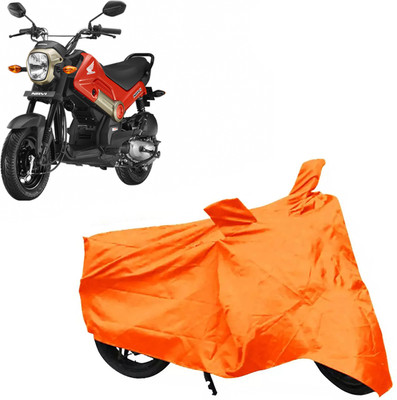 ROYAL AUTO MART Two Wheeler Cover for Honda(Navi, Orange)