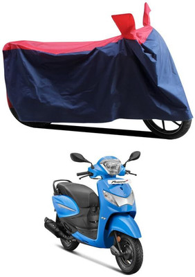 KEDIT Two Wheeler Cover for Hero(Pleasure Plus, Red, Blue)