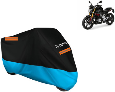 Juvdoxj Waterproof Two Wheeler Cover for BMW(G 310 R, Blue)