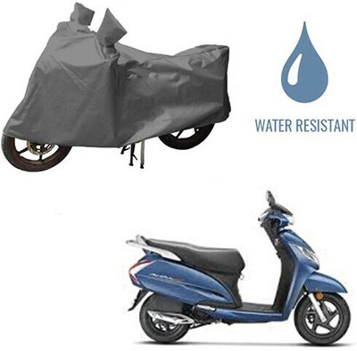 MMSSTAR Waterproof Two Wheeler Cover for Honda(Activa, Grey)