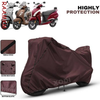 LIFE TO HUB Two Wheeler Cover for Hero, Honda, Bajaj, Ather, TVS, Yamaha(Bullet 350, Maroon)