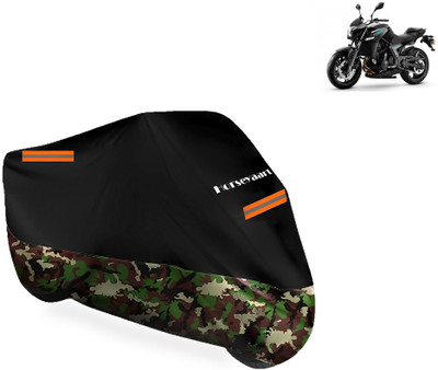 Horseyaart Waterproof Two Wheeler Cover for CFMoto(650 NK, Multicolor)