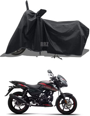 RRZ Two Wheeler Cover for Bajaj(Pulsar 150, Black)