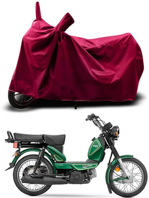 KEDIT Two Wheeler Cover for TVS(XL 100 Comfort BS6, Maroon)