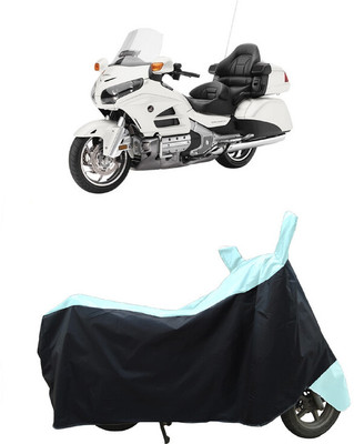 Coxtor Waterproof Two Wheeler Cover for Honda(Gold Wing GL1800, White)